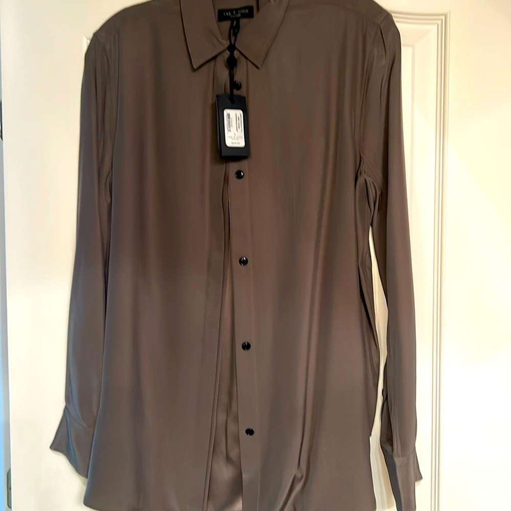 Rag & Bone silk blouse
